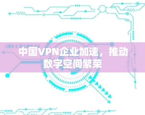 中国VPN企业加速，推动数字空间繁荣