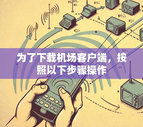 为了下载机场客户端，按照以下步骤操作
