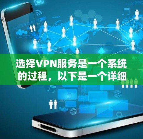 选择VPN服务是一个系统的过程,以下是一个详细的指南,帮助您做出明智的选择