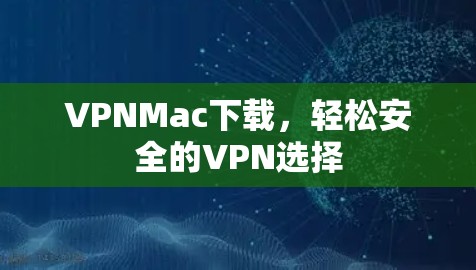 VPNMac下载，轻松安全的VPN选择