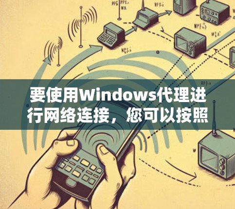 要使用Windows代理进行网络连接,您可以按照以下步骤进行