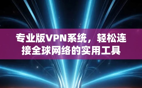 专业版VPN系统，轻松连接全球网络的实用工具