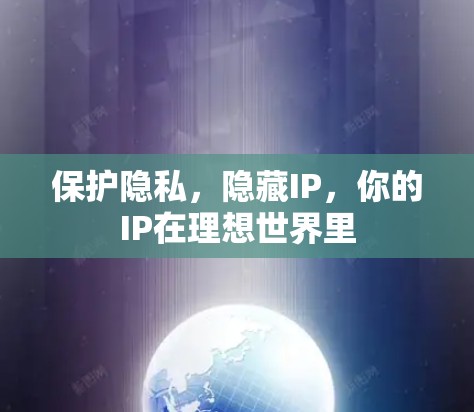 保护隐私，隐藏IP，你的IP在理想世界里