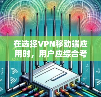 在选择VPN移动端应用时，用户应综合考虑以下几点因素，以找到最适合自己的解决方案