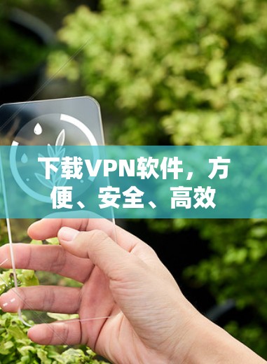 下载VPN软件,方便、安全、高效