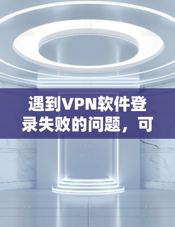 遇到VPN软件登录失败的问题，可以按照以下步骤进行排查和解决