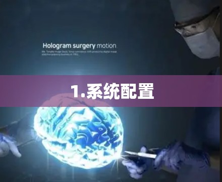 1.系统配置