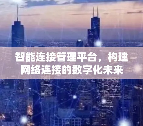 智能连接管理平台，构建网络连接的数字化未来