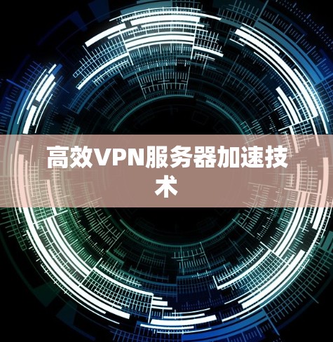 高效VPN服务器加速技术
