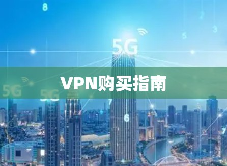 VPN购买指南