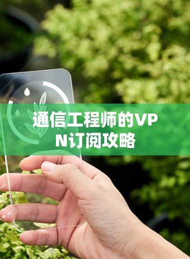 通信工程师的VPN订阅攻略